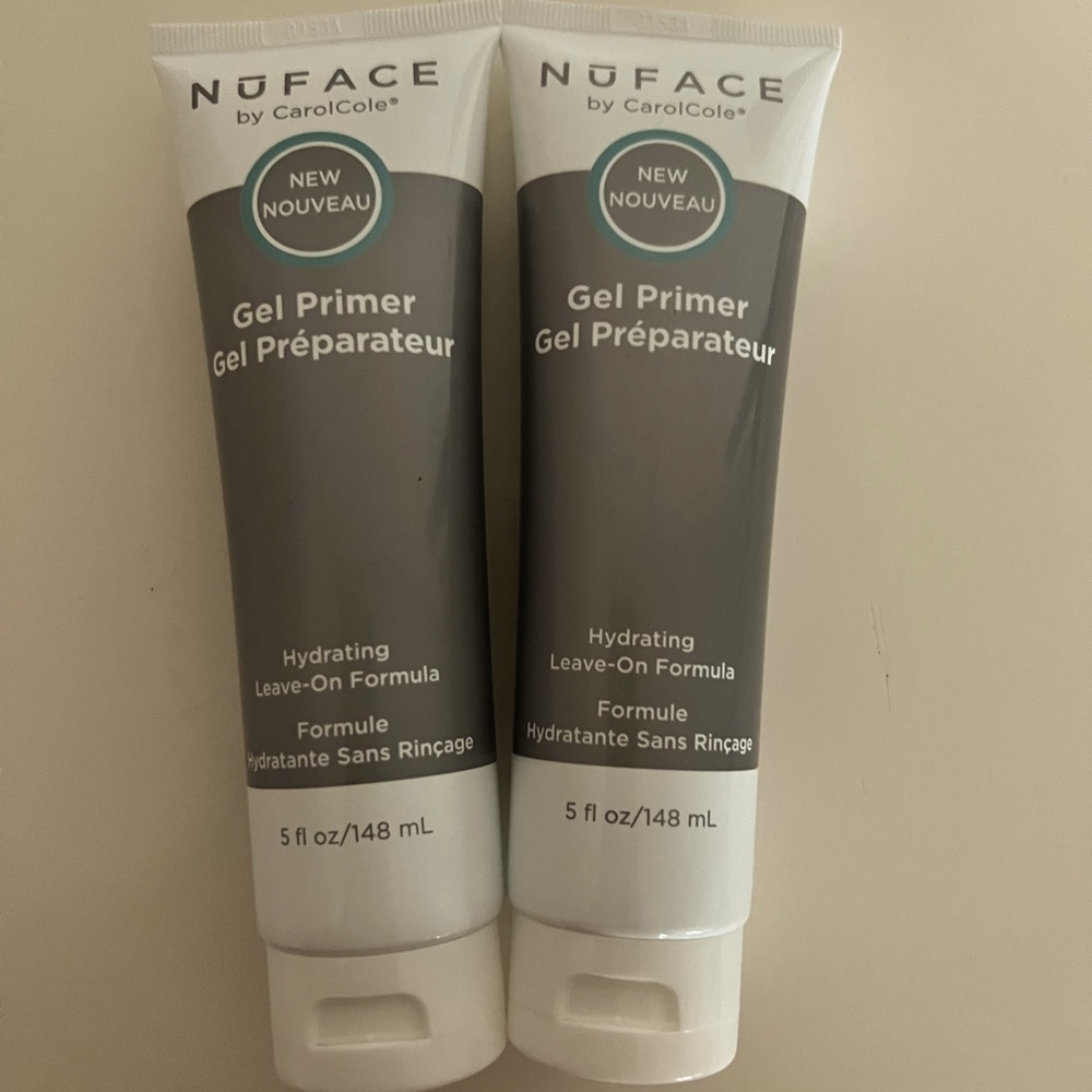 Two brand new large nuface gel primers for your micro current devices.